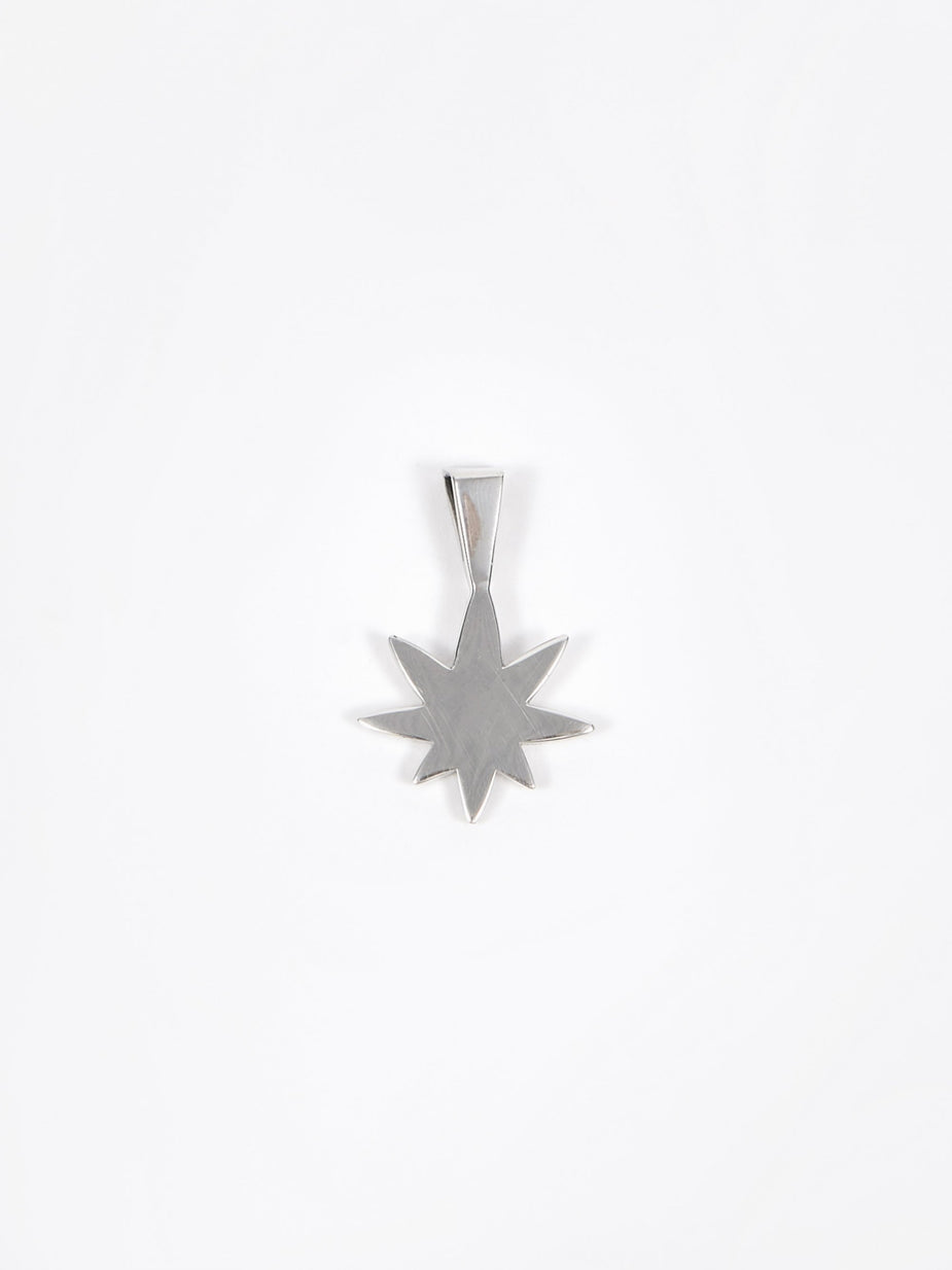 Maple Maple Hempstar Pendant - Silver - Silver