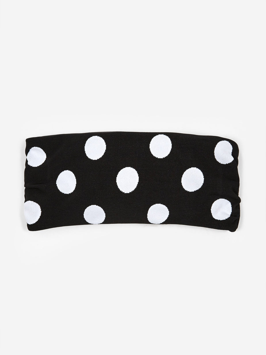 Mara Hoffman Mara Hoffman Abigail Bikini Top - Black/White - Black