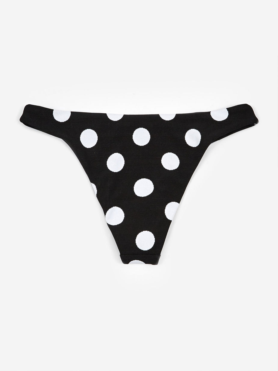 Mara Hoffman Mara Hoffman Kay Bikini Brief - Black/White - Black