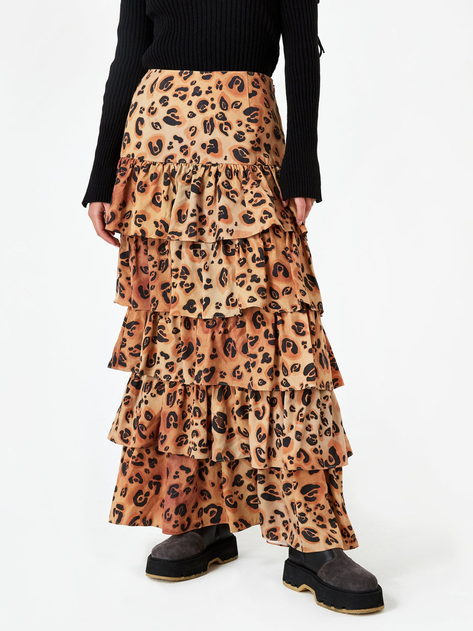 Mara Hoffman Mara Hoffman Marzia Skirt - Brown Multi - Brown