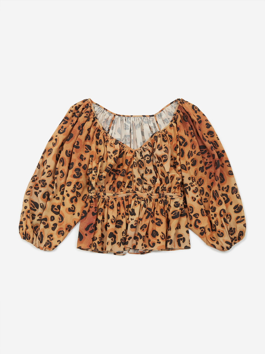Mara Hoffman Mara Hoffman Maud Top - Brown Multi - Brown
