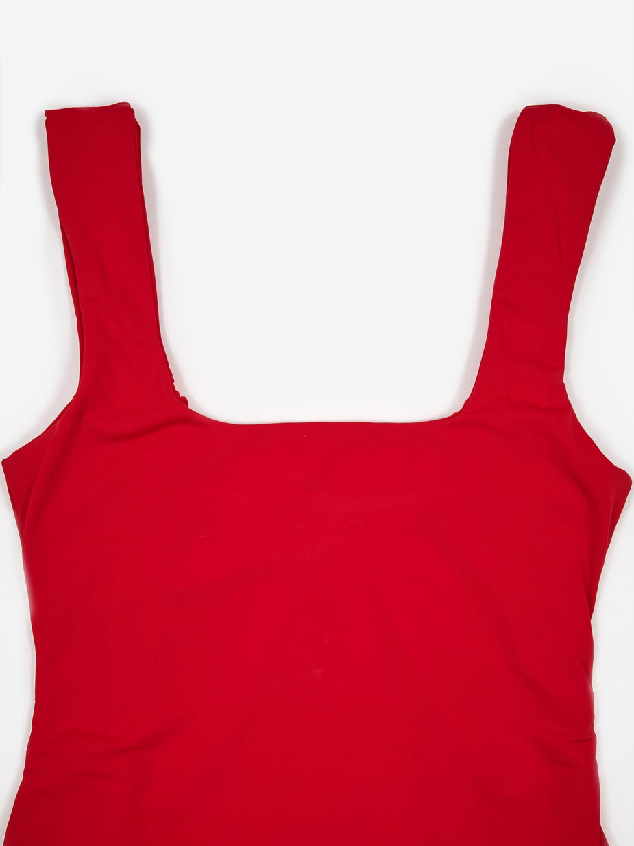 Mara Hoffman Mara Hoffman Persephone Swimsuit - Red Coat - Red