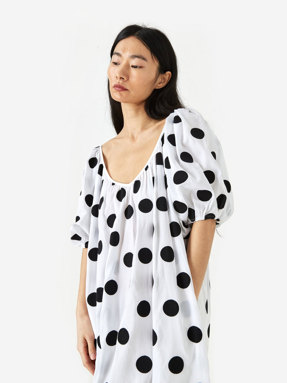 Mara Hoffman Mara Hoffman Romina Dress - Black/White - Black
