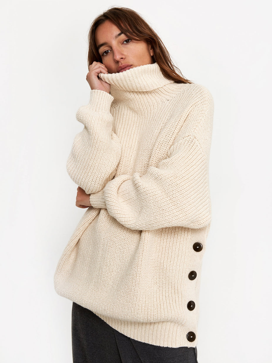 Mara Hoffman Mara Hoffman Evren Knit Jumper - Cream - Neutrals