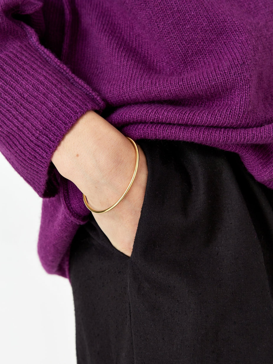 Maria Black Maria Black Loom Medi Bracelet - High Polished Gold - Gold