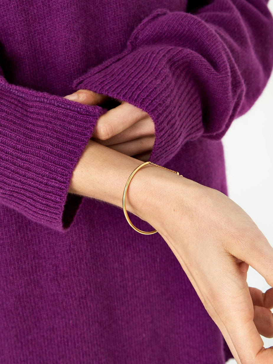 Maria Black Maria Black Loom Medi Bracelet - High Polished Gold - Gold
