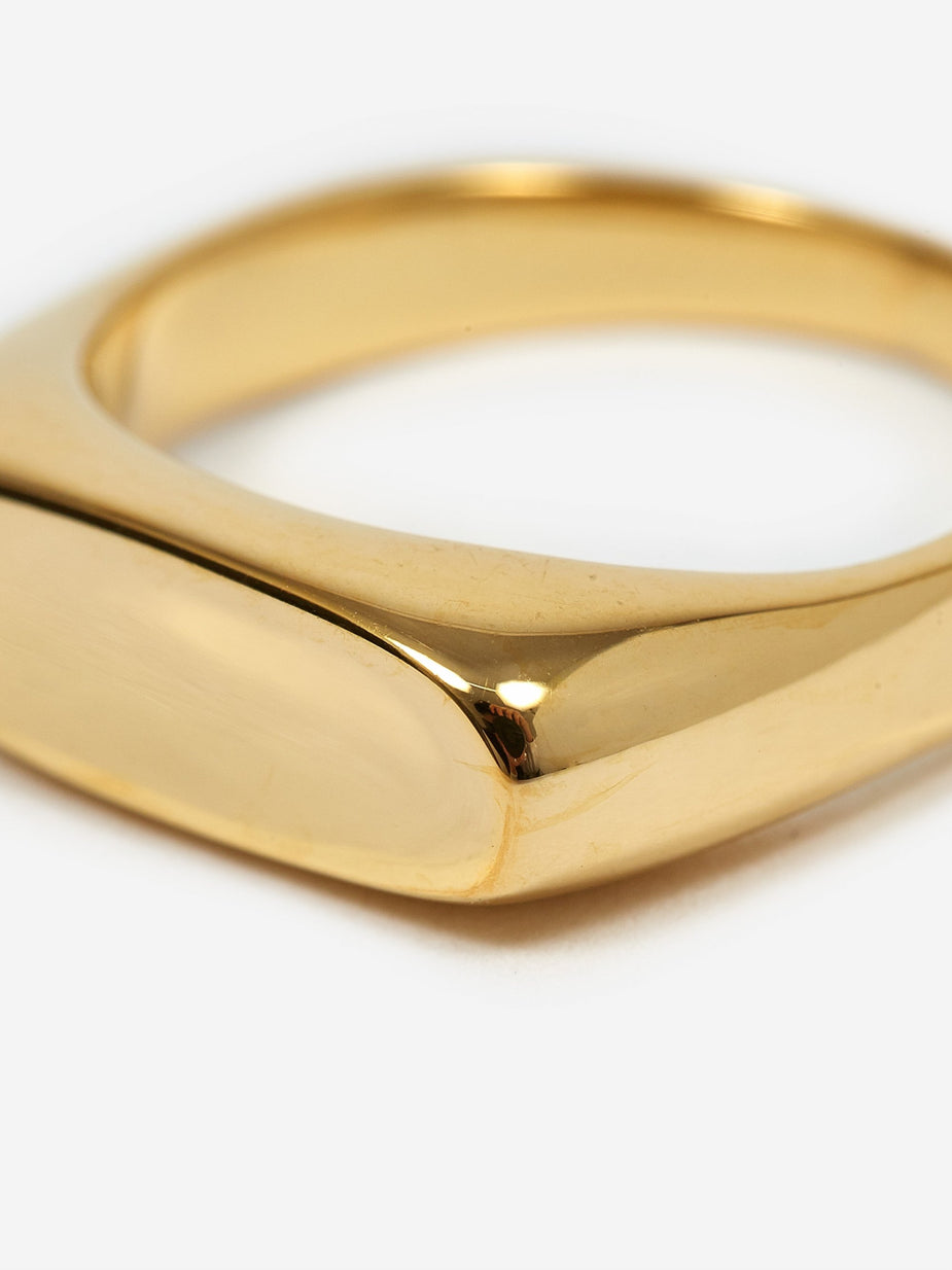 Maria Black Maria Black Papaya Ring - High Polished Gold - Gold