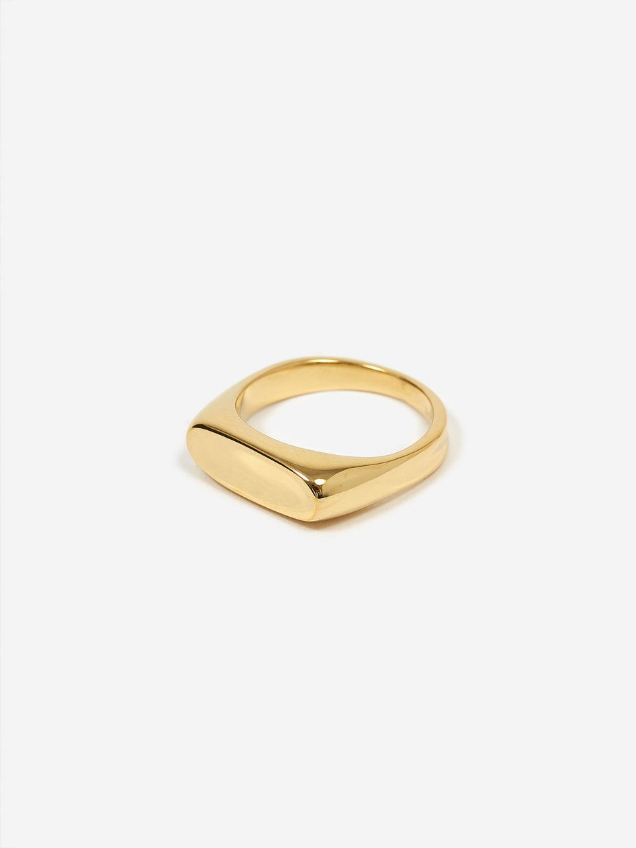 Maria Black Maria Black Papaya Ring - High Polished Gold - Gold