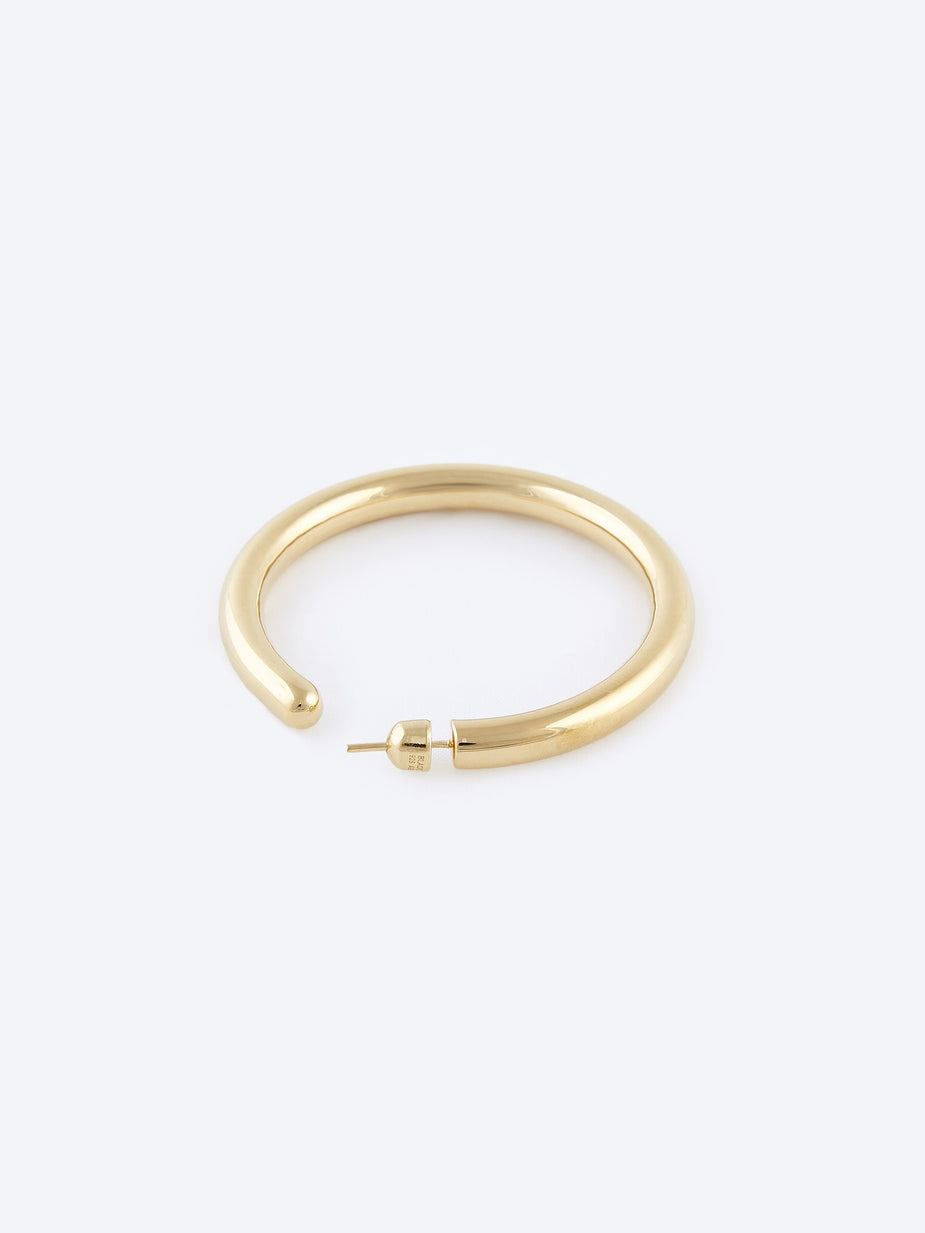 Maria Black Maria Black Ruby 50 Hoop Earring - Gold - Gold