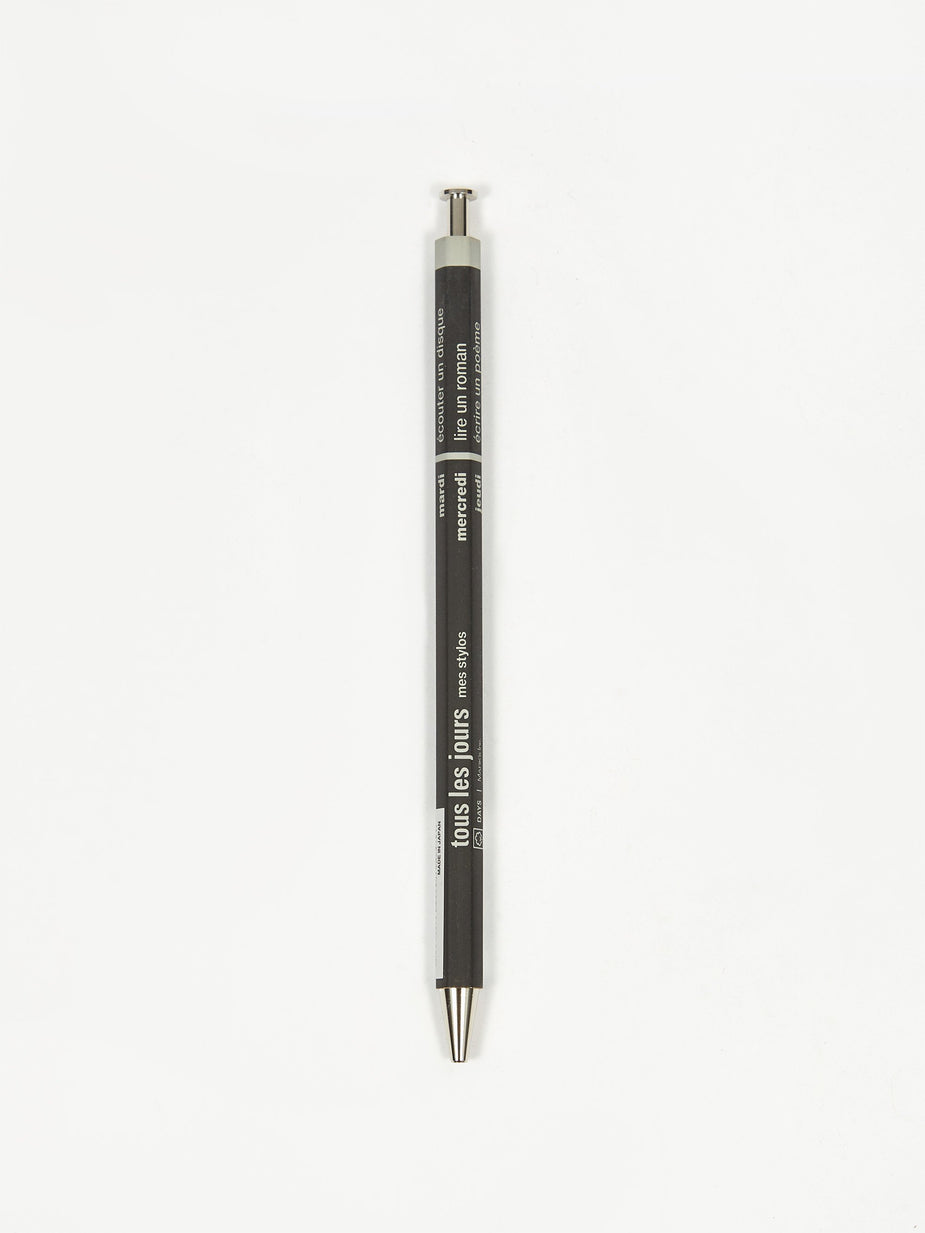 Mark's Inc. Mark's Inc. DAYS Ballpoint Pen - Black - Other