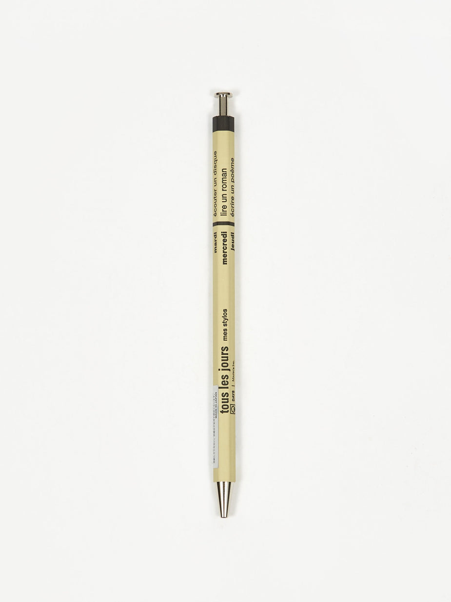 Mark's Inc. Mark's Inc. DAYS Ballpoint Pen - Natural - Neutrals