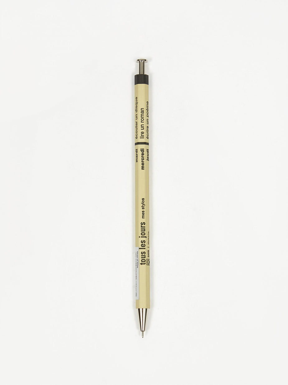 Mark's Inc. Mark's Inc. DAYS Ballpoint Pen - Natural - Neutrals