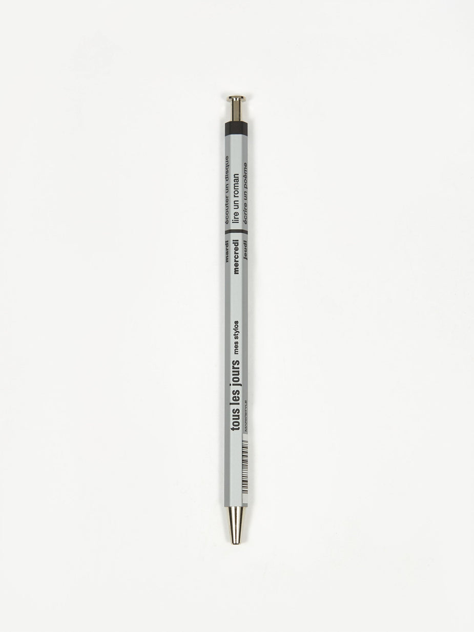 Mark's Inc. Mark's Inc. DAYS Ballpoint Pen - Silver - Silver