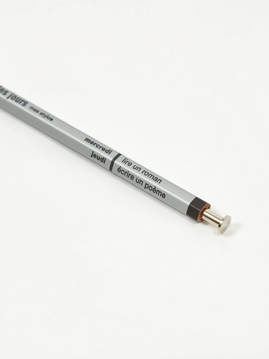 Mark's Inc. Mark's Inc. DAYS Ballpoint Pen - Silver - Silver