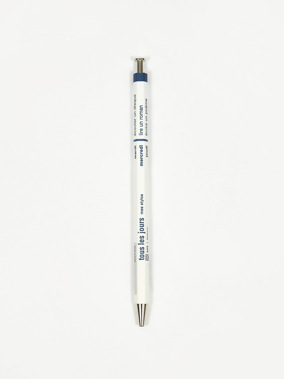 Mark's Inc. Mark's Inc. DAYS Ballpoint Pen - White - White