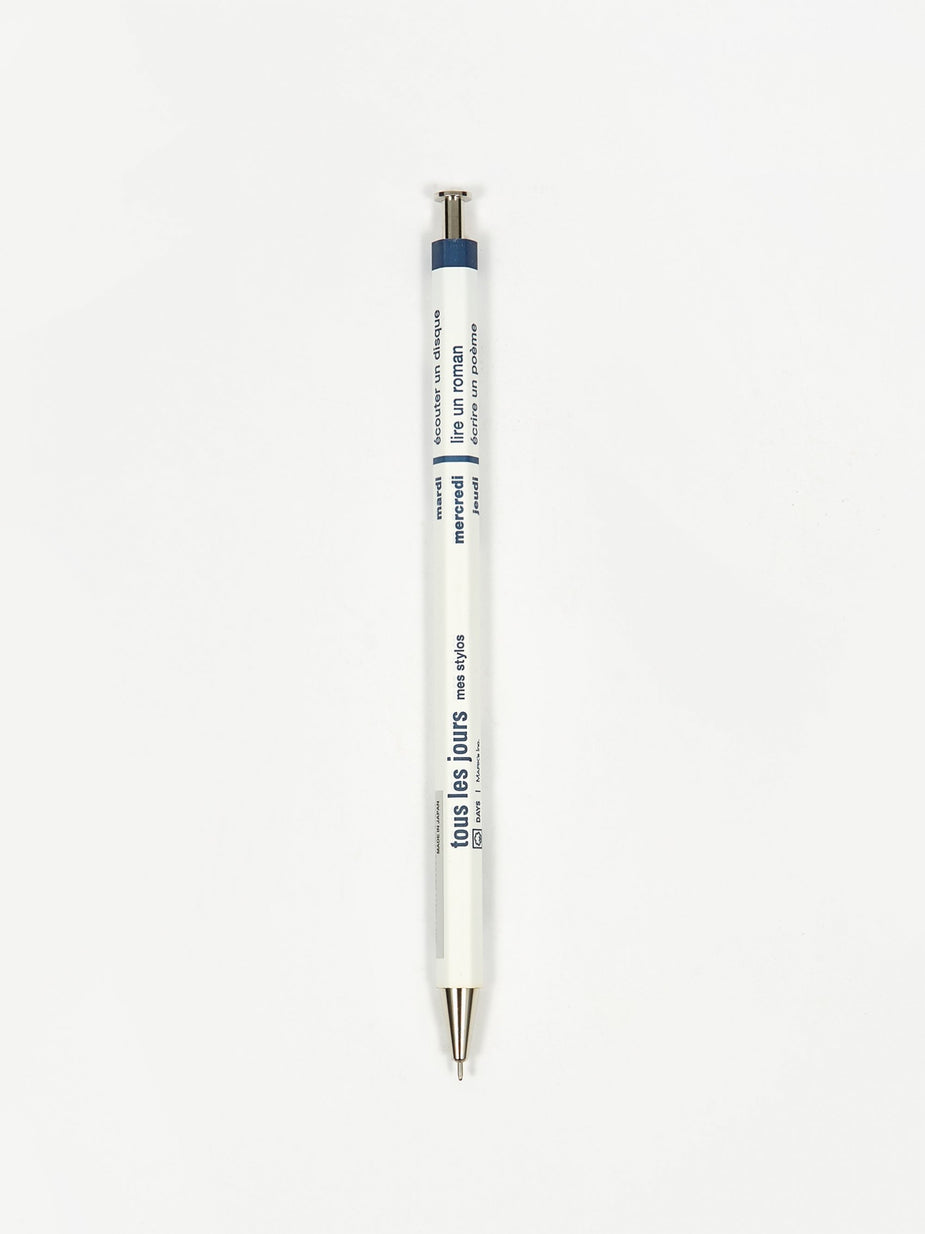 Mark's Inc. Mark's Inc. DAYS Ballpoint Pen - White - White