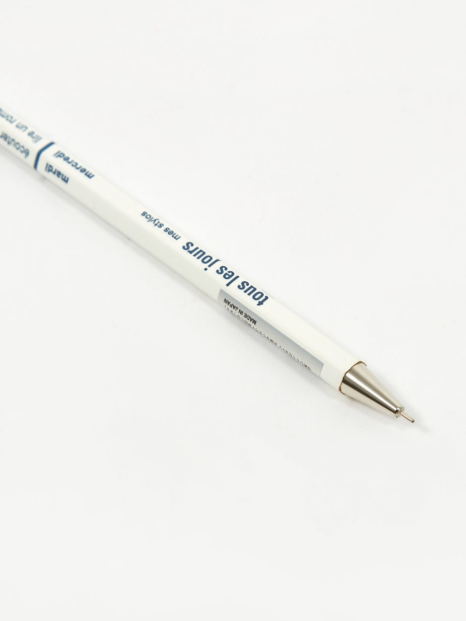 Mark's Inc. Mark's Inc. DAYS Ballpoint Pen - White - White