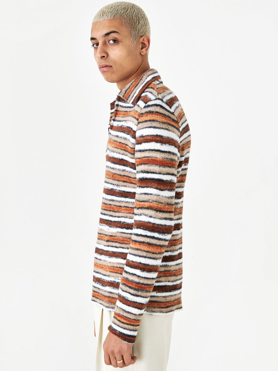Marni Marni Printed Yarn Pullover Knit Jumper - Brown Mix - Brown