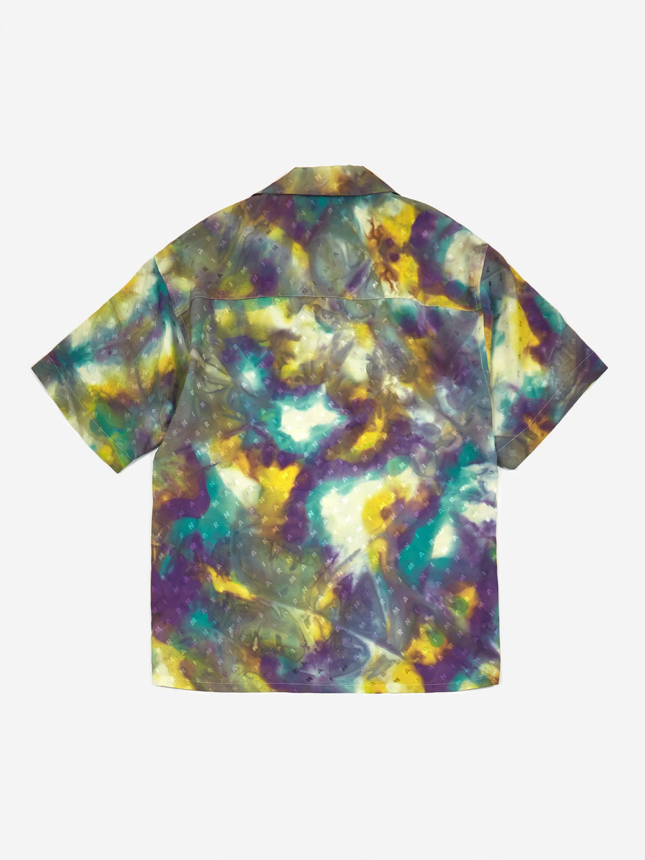 Marni Marni Tie Dye Viscose Jacquard Shirt - Yellow Tie Dye - Yellow
