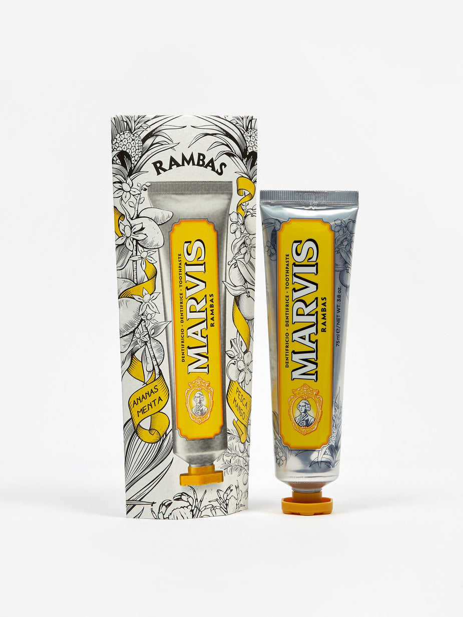 Marvis Marvis Toothpaste - Rambas 75ml - Yellow