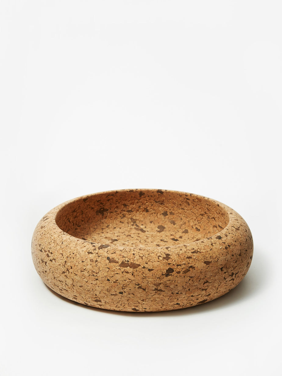 Melanie Abrantes Melanie Abrantes Natural Cork Bowl - Speckled Cork - Other