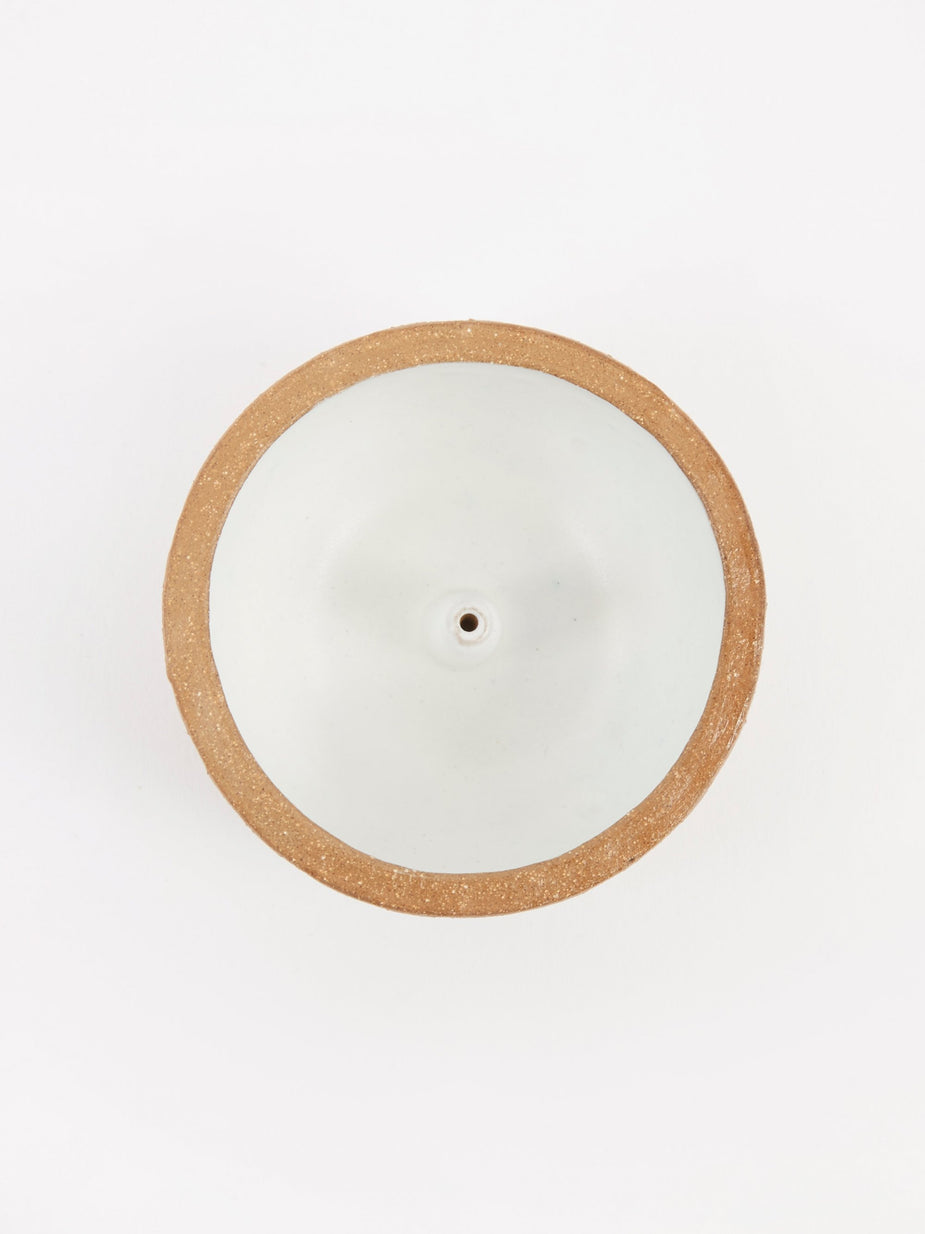 Mellow Mellow Incense Bowl Medium - Light Brown Blind Press - Brown