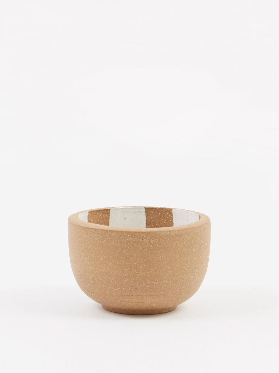 Mellow Mellow Incense Bowl Medium - Light Brown Inside Check - Brown
