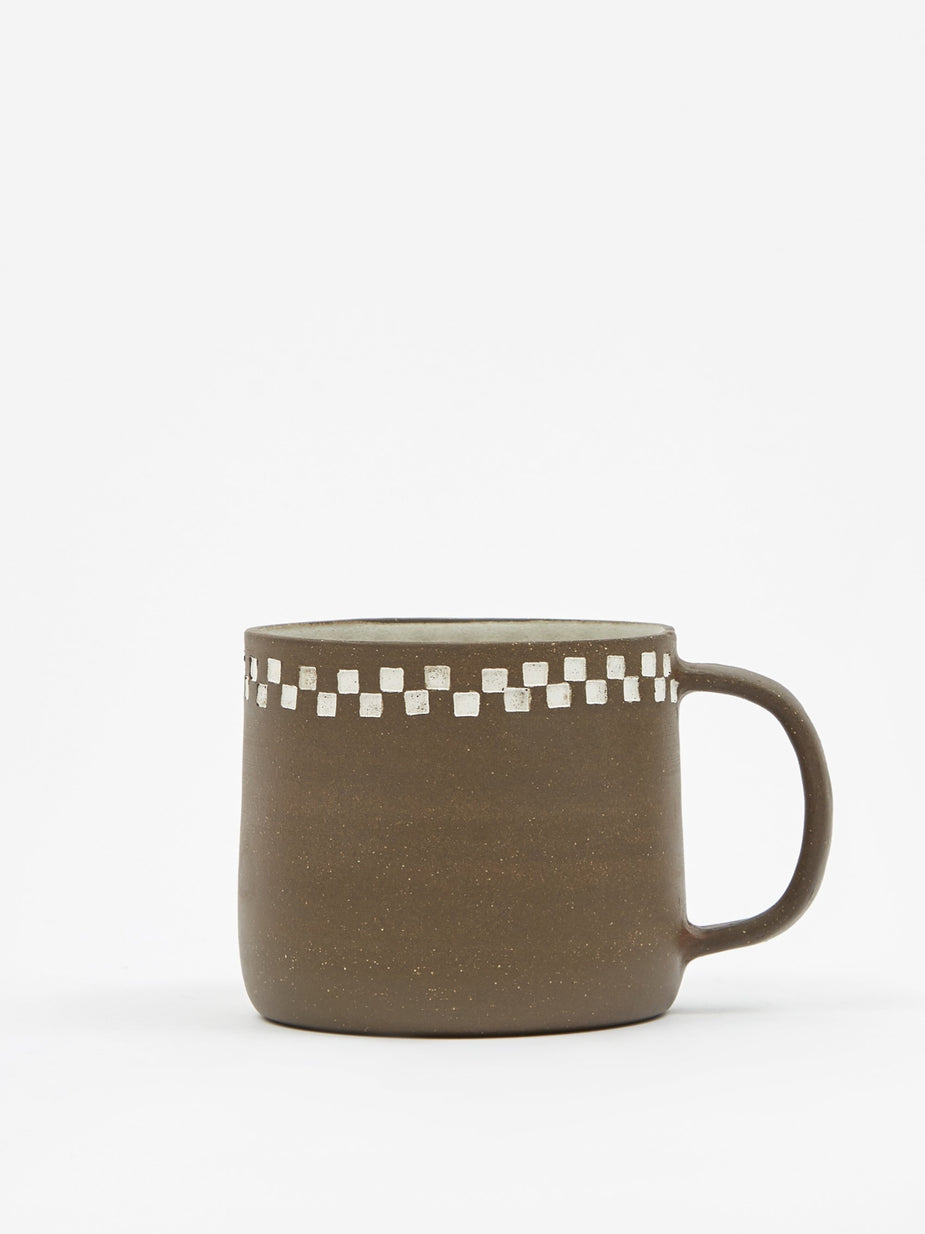 Mellow Mellow Mug - Dark Brown - Brown