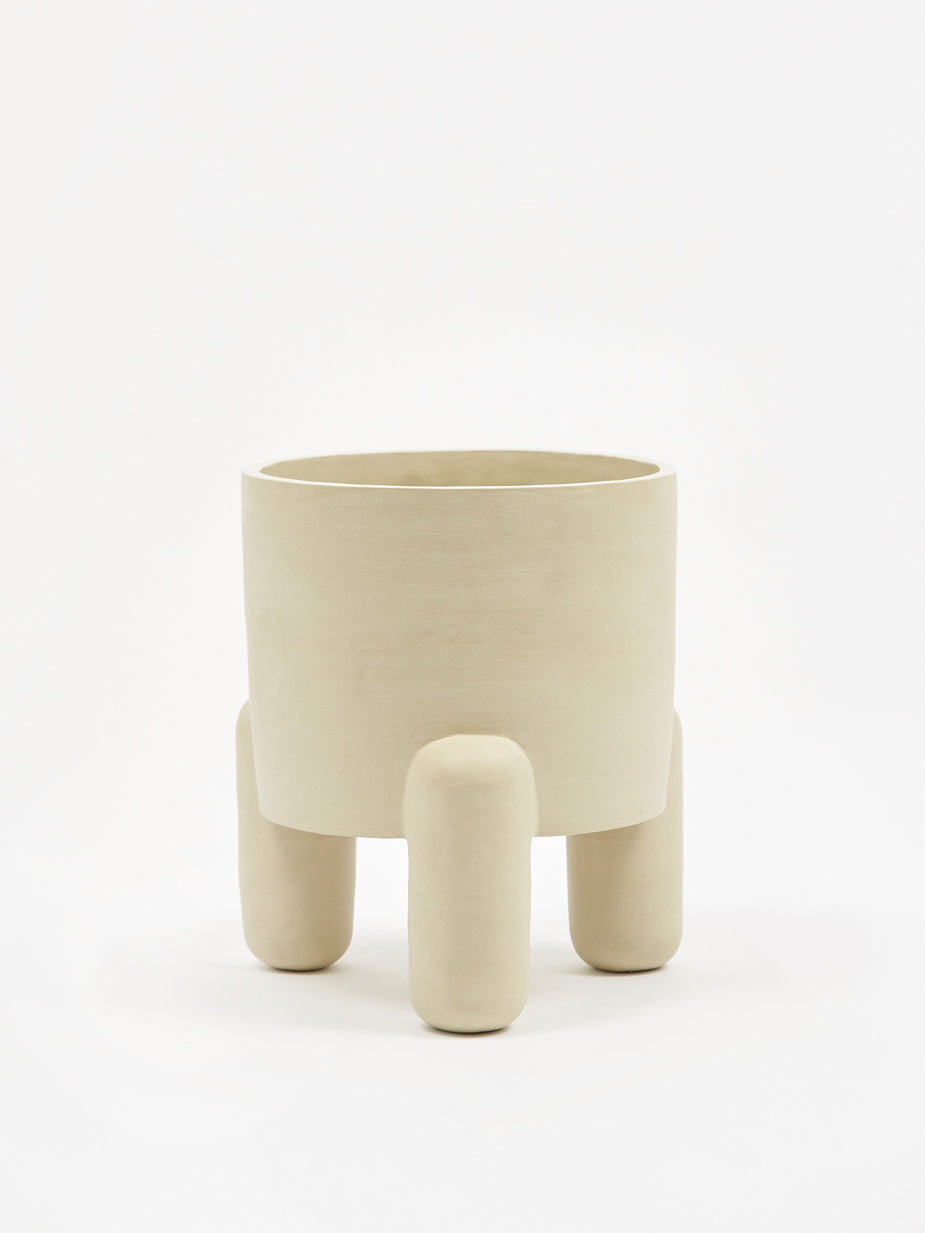 Mema Studio Mema Studio Small Pillar Planter - Smooth - Other