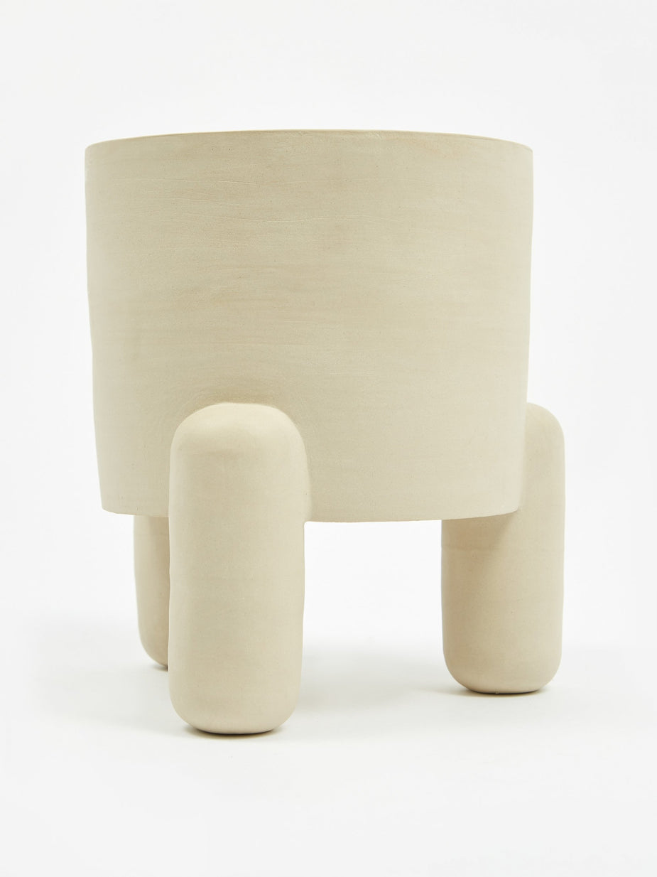 Mema Studio Mema Studio Small Pillar Planter - Smooth - Other