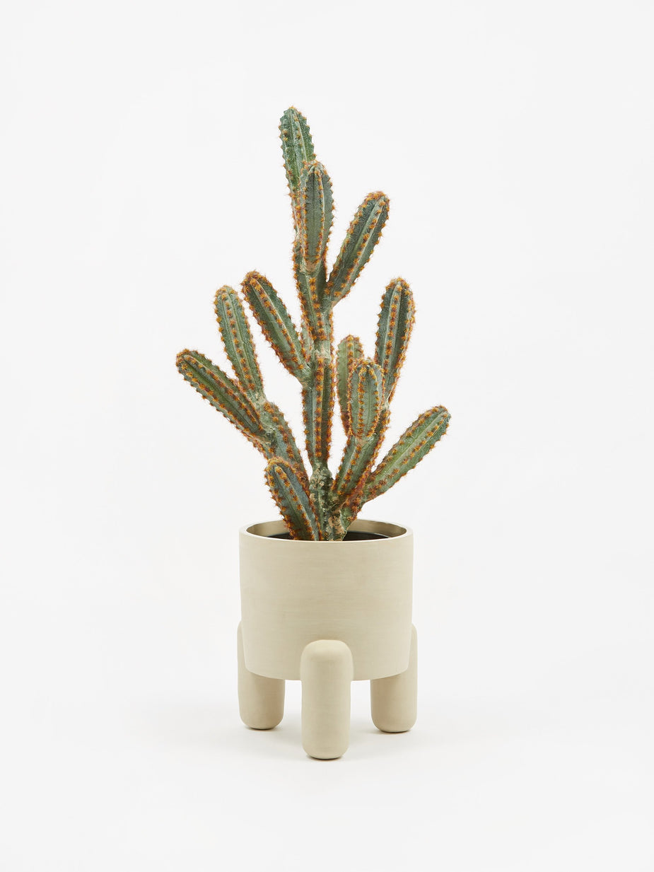 Mema Studio Mema Studio Small Pillar Planter - Smooth - Other