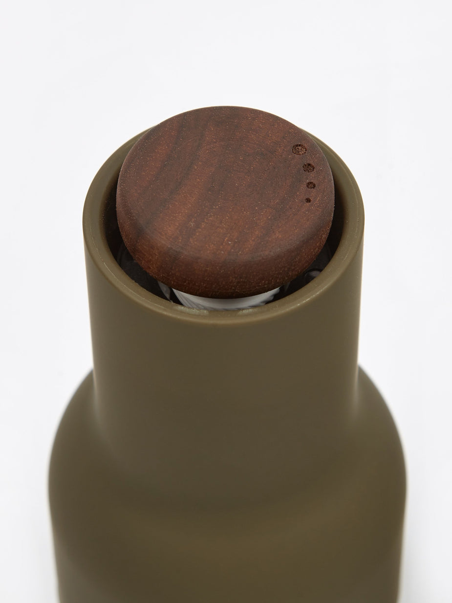 Menu Menu Bottle Grinder 2 Pack Walnut Lid - Hunting Green/Beige - Green
