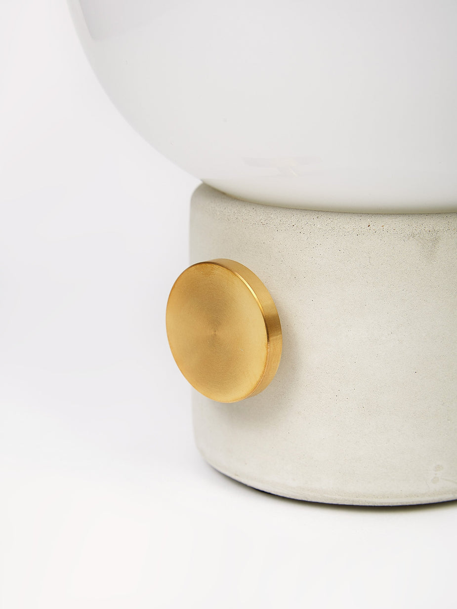 Menu Menu JWDA Concrete Lamp - Light Grey/Brass - Other