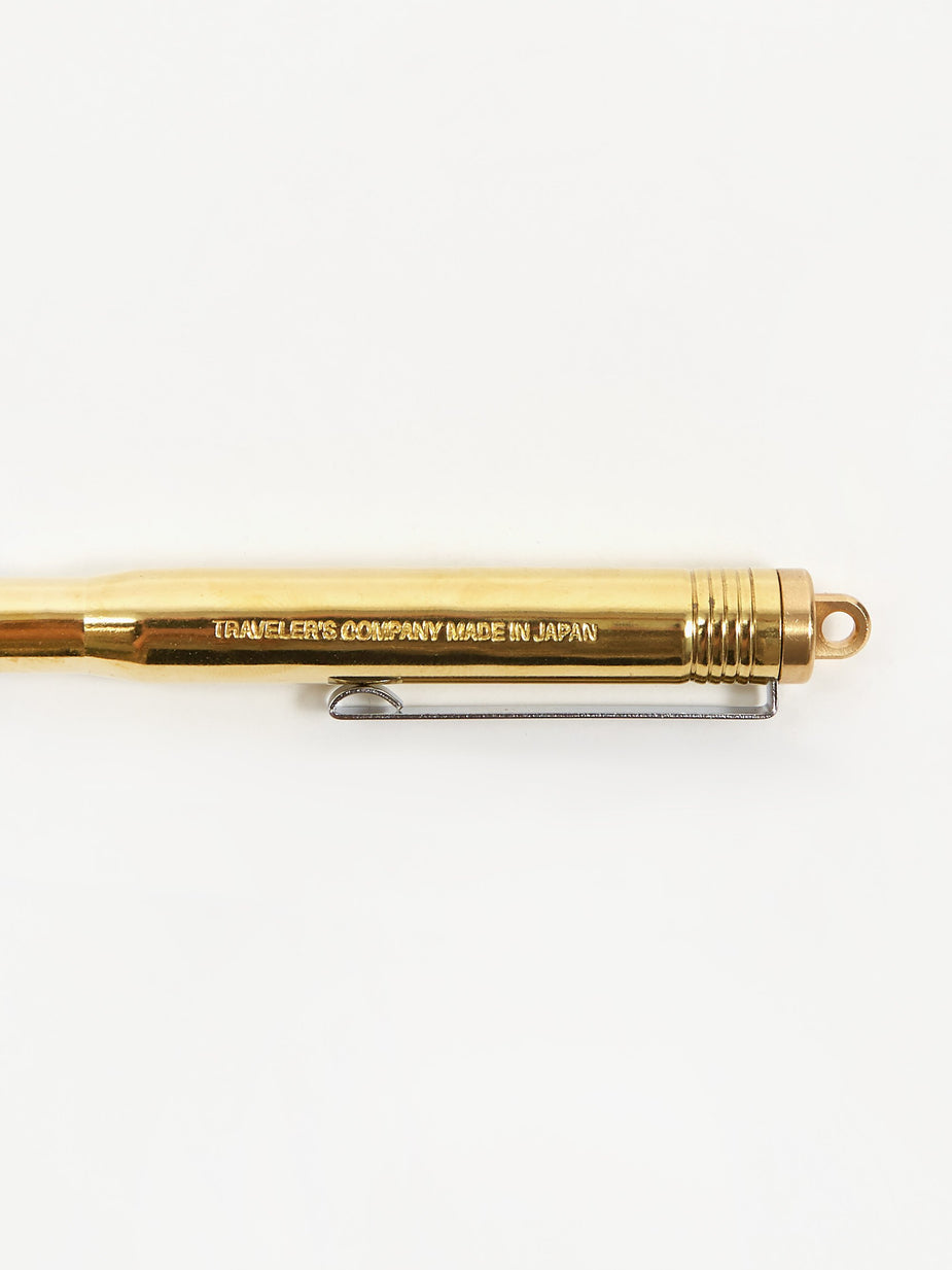 Midori Midori Ball Point Pen - Brass - Other