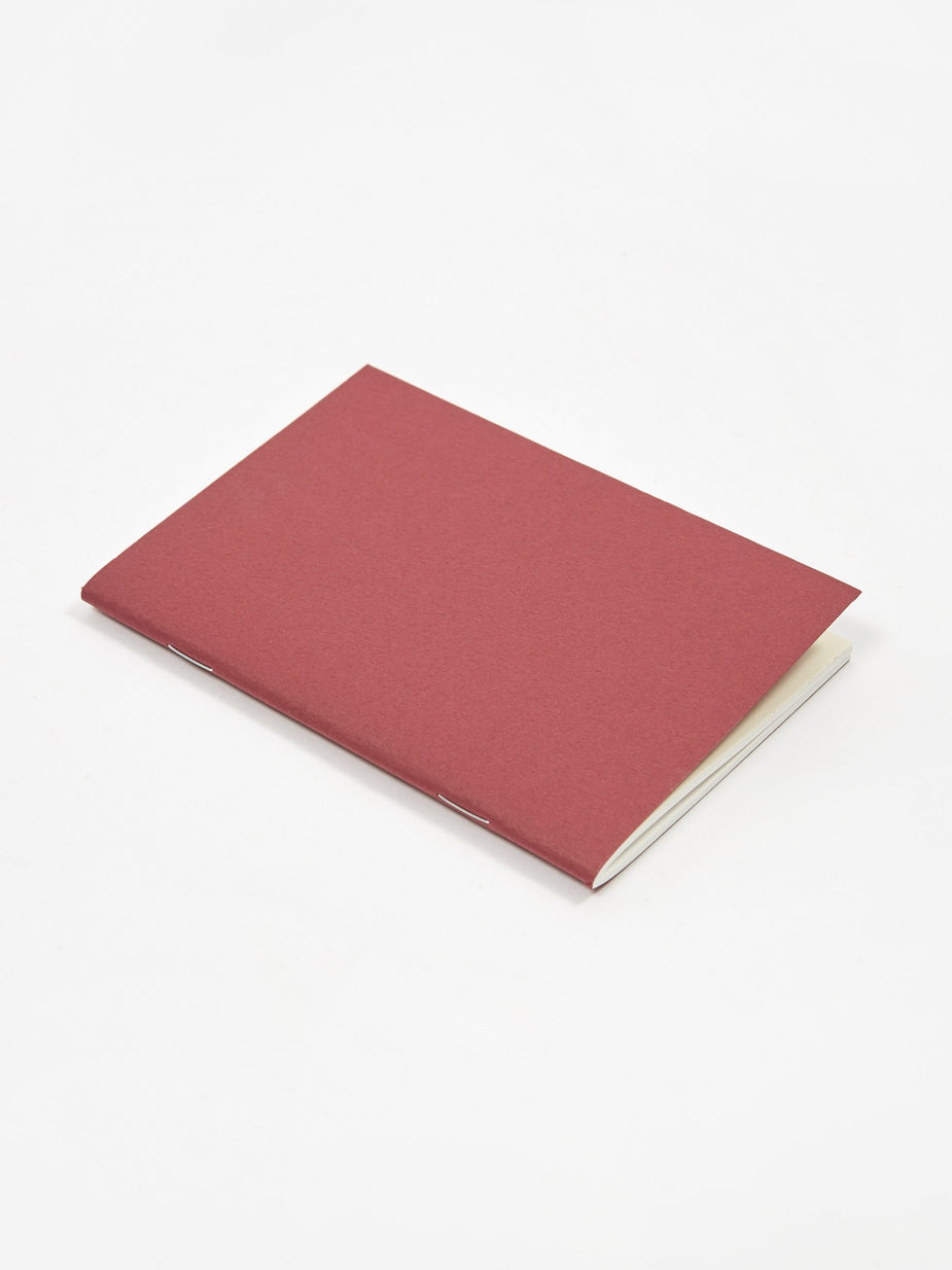 Midori Midori Travelers Passport Refill Blank Notebook - Red