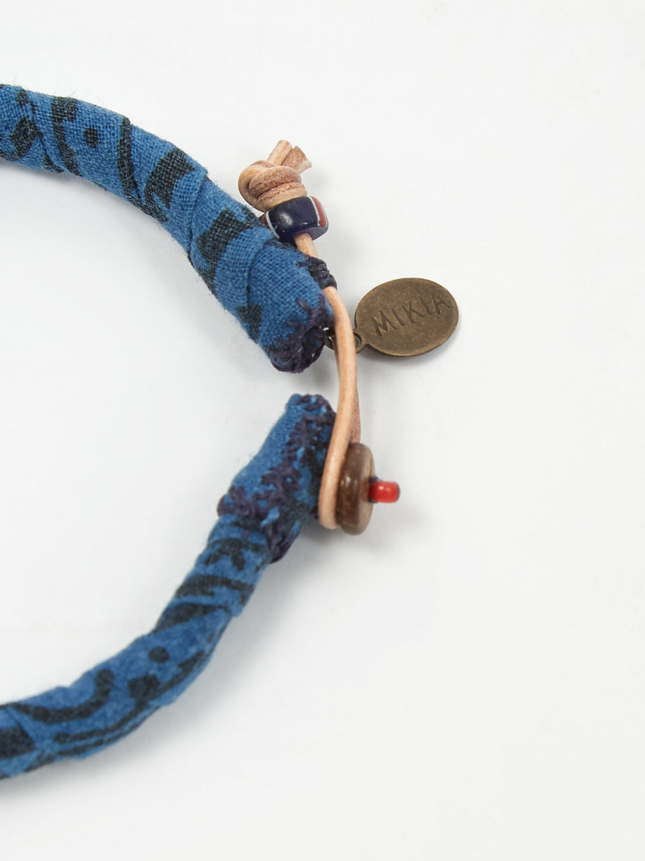 Mikia Mikia Bandana Bracelet - Onyx - Black