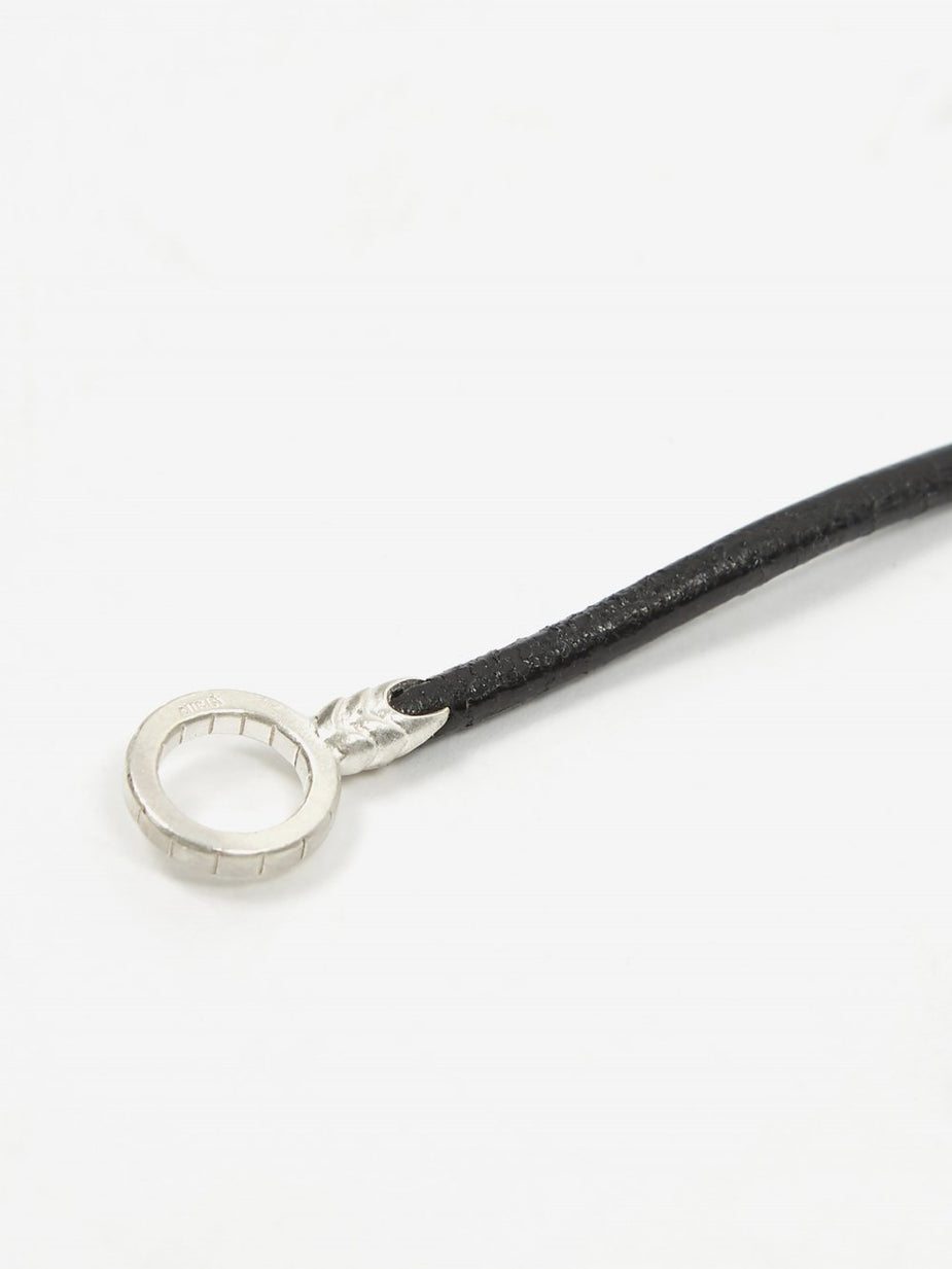 Mikia Mikia Snake Karabiner Bracelet - Black - Black
