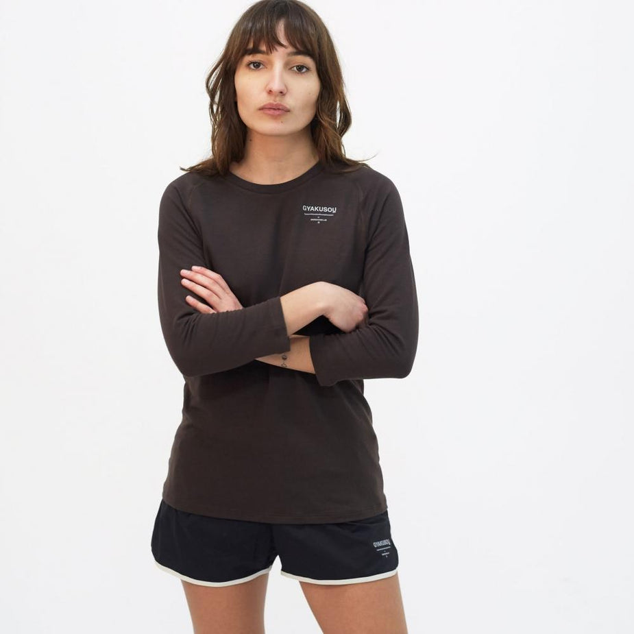 Nike x Undercover Gyakusou Nike x Undercover Gyakusou L/S T-Shirt - Brown - Brown