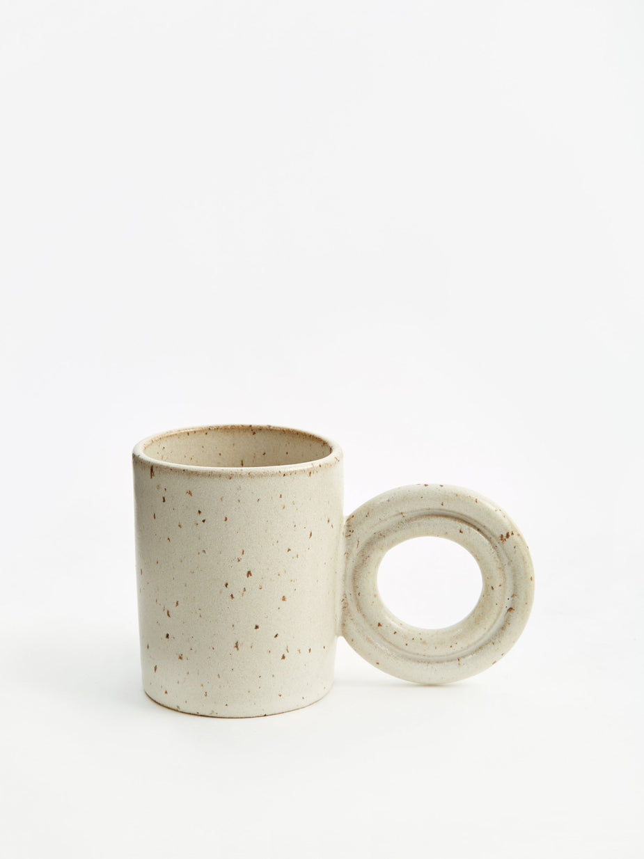 Miyelle Miyelle Hoopla Mug - Satin Cream - Neutrals