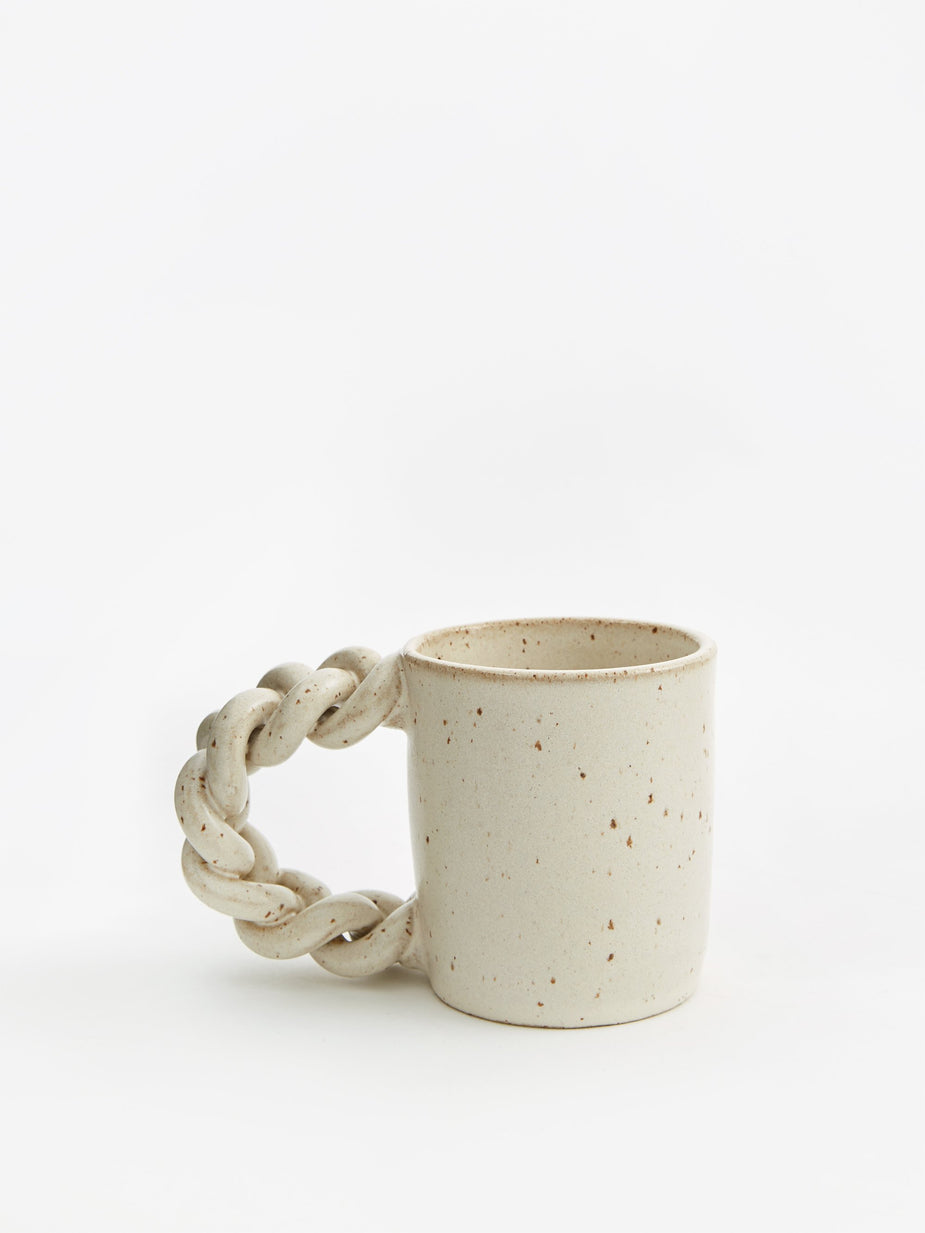 Miyelle Miyelle Plaits and Dat Mug - Satin Cream - Neutrals