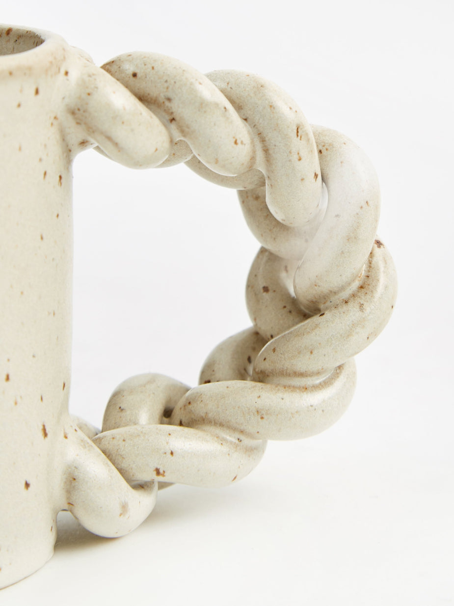 Miyelle Miyelle Plaits and Dat Mug - Satin Cream - Neutrals