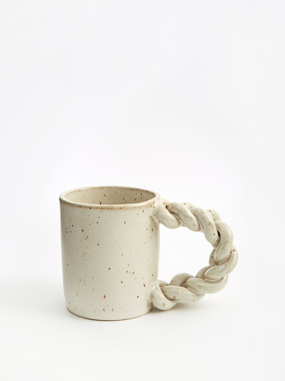 Miyelle Miyelle Plaits and Dat Mug - Satin Cream - Neutrals