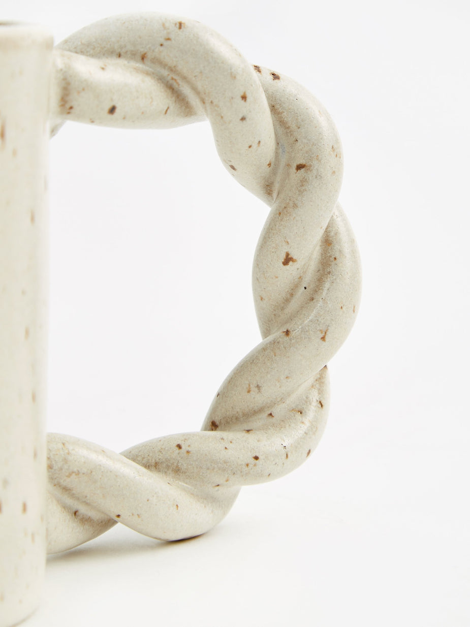 Miyelle Miyelle Twisteeee Mug - Satin Cream - Neutrals