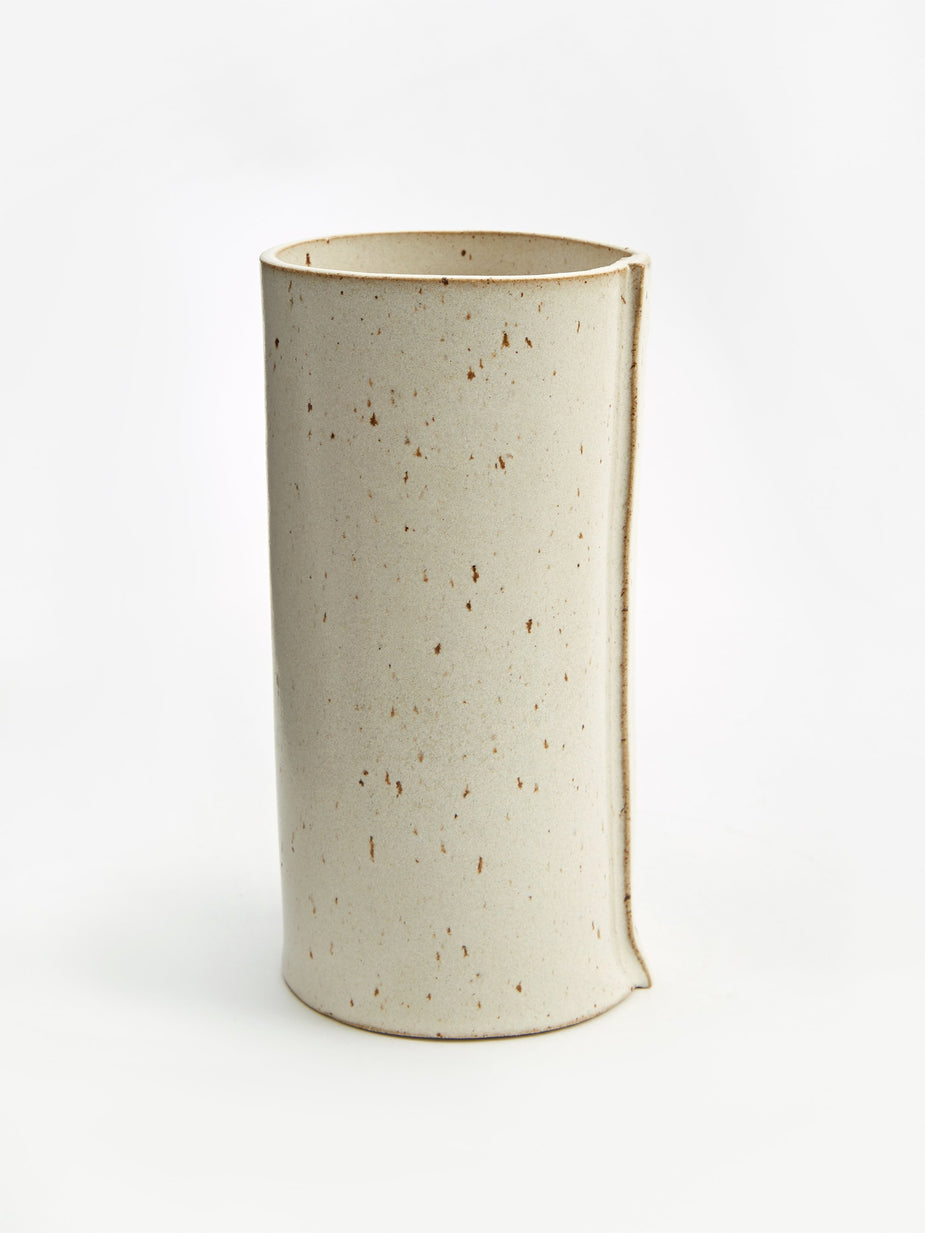 Miyelle Miyelle Vase - Satin Cream - Neutrals