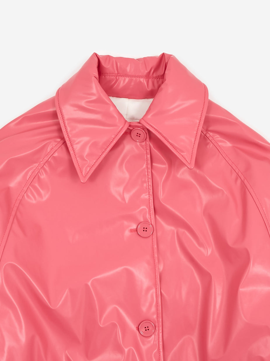 MM6 Maison Margiela MM6 Maison Margiela A-Line Coat - Barbie Pink - Pink