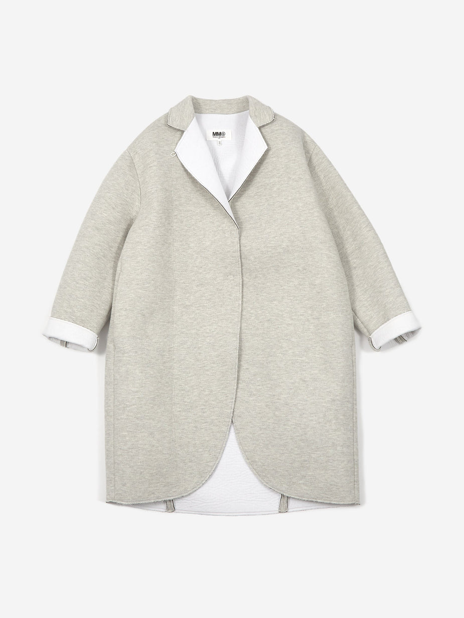 MM6 Maison Margiela MM6 Maison Margiela Coat - Grey Melange - Grey