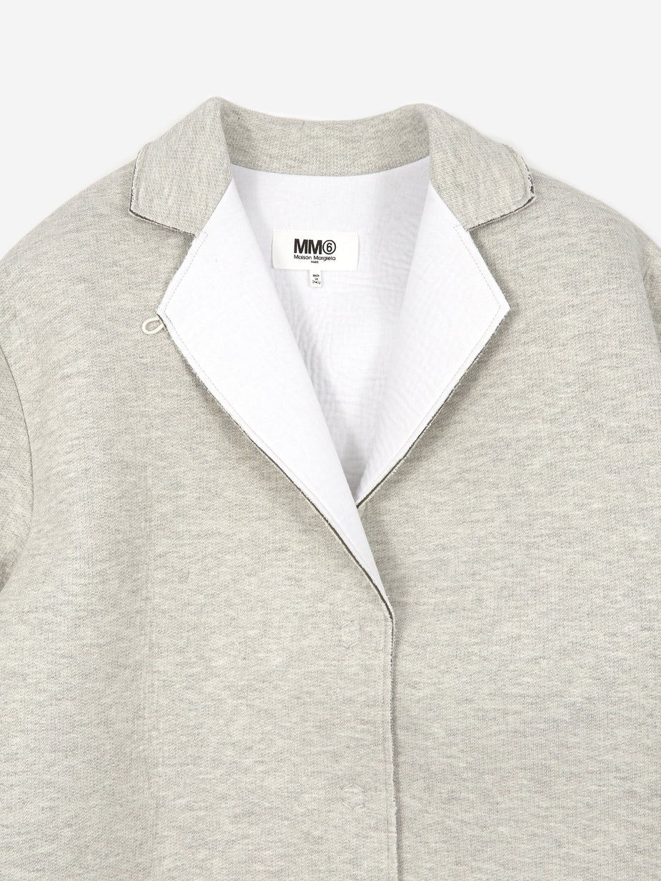 MM6 Maison Margiela MM6 Maison Margiela Coat - Grey Melange - Grey