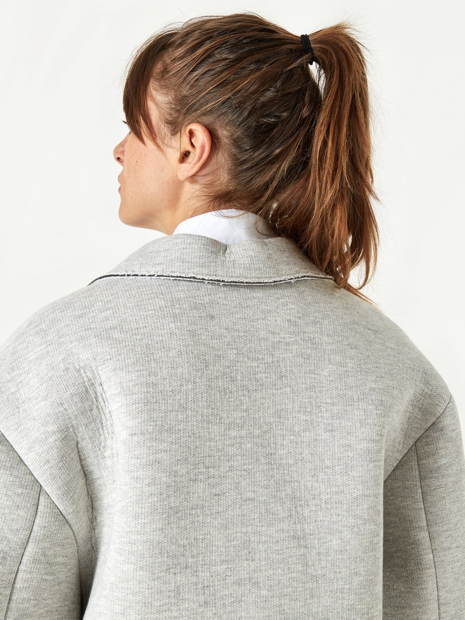 MM6 Maison Margiela MM6 Maison Margiela Coat - Grey Melange - Grey