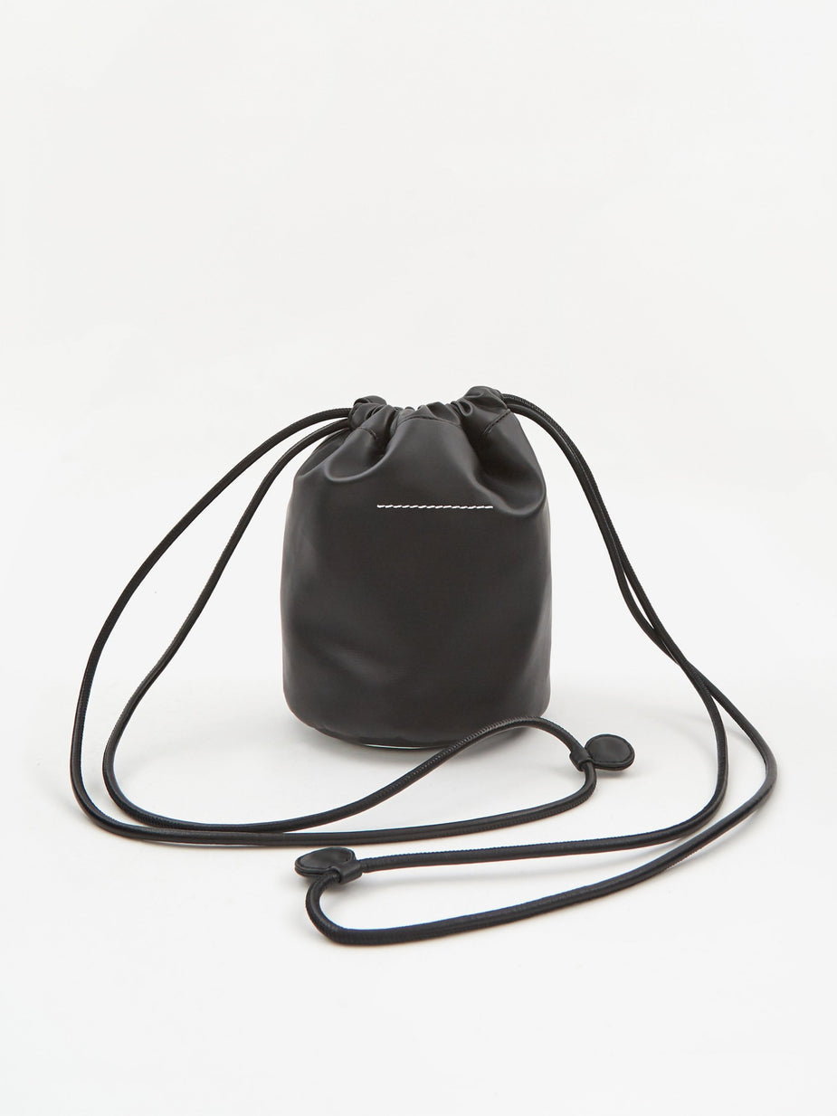 MM6 Maison Margiela MM6 Maison Margiela Drawstring Bag - Black - Black