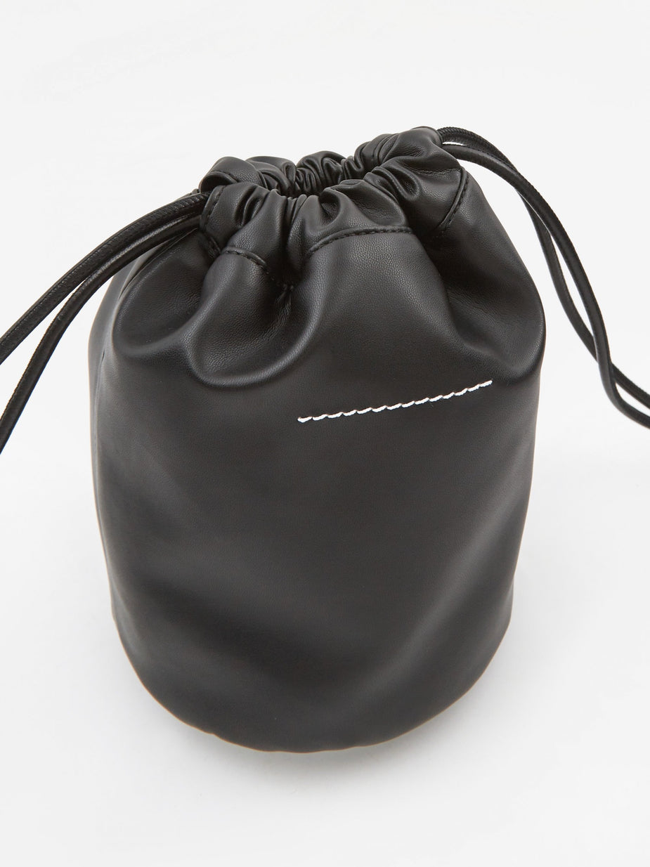 MM6 Maison Margiela MM6 Maison Margiela Drawstring Bag - Black - Black